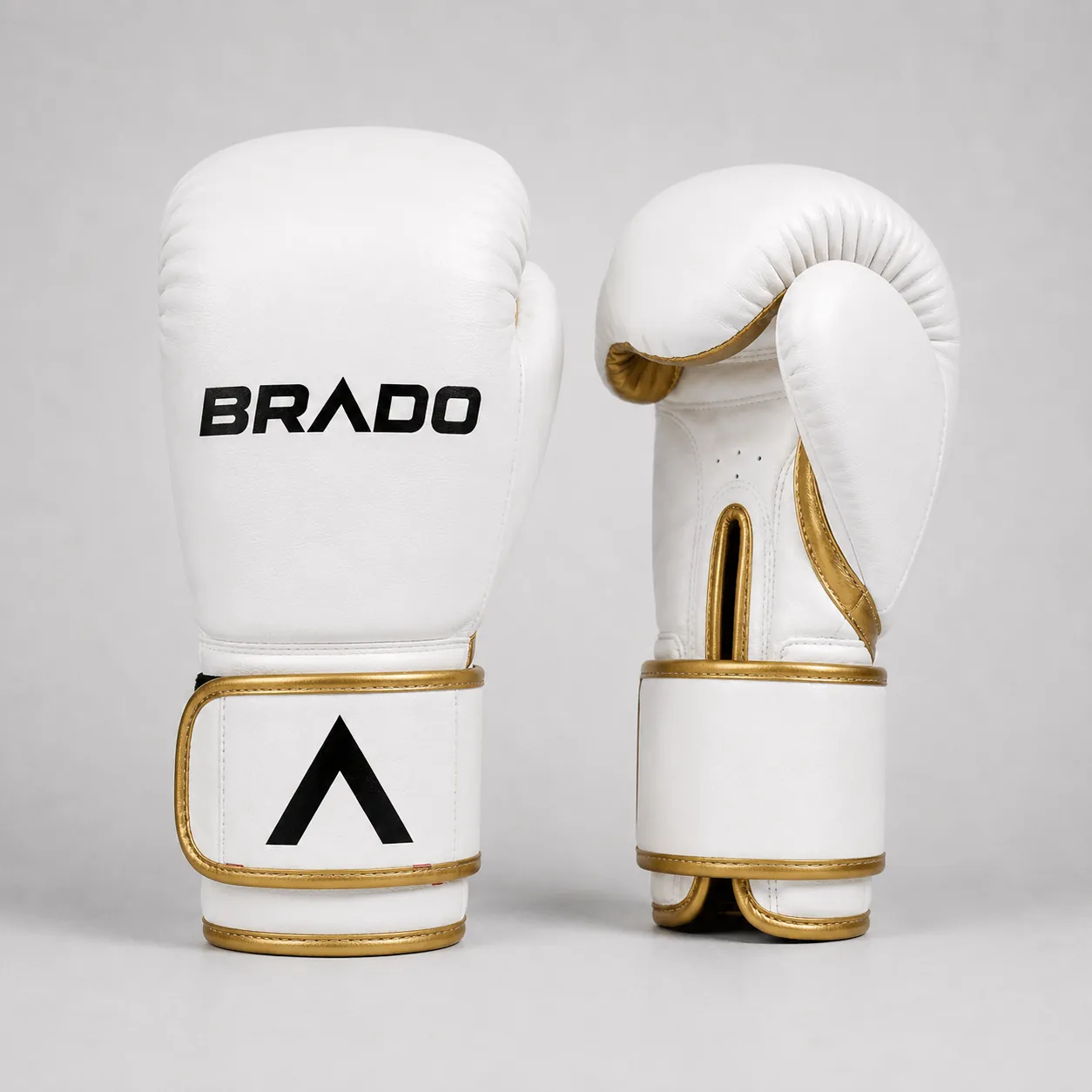 Luva BRADO Auge em branco, preto e dourado